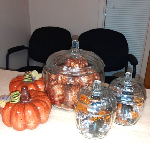 Y2K Halloween Glass Decor Bundle - Picture 1 of 7